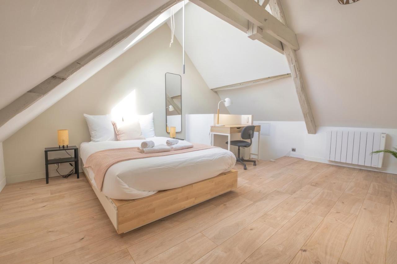 Triplex Cosy Apartment Reims Exterior foto