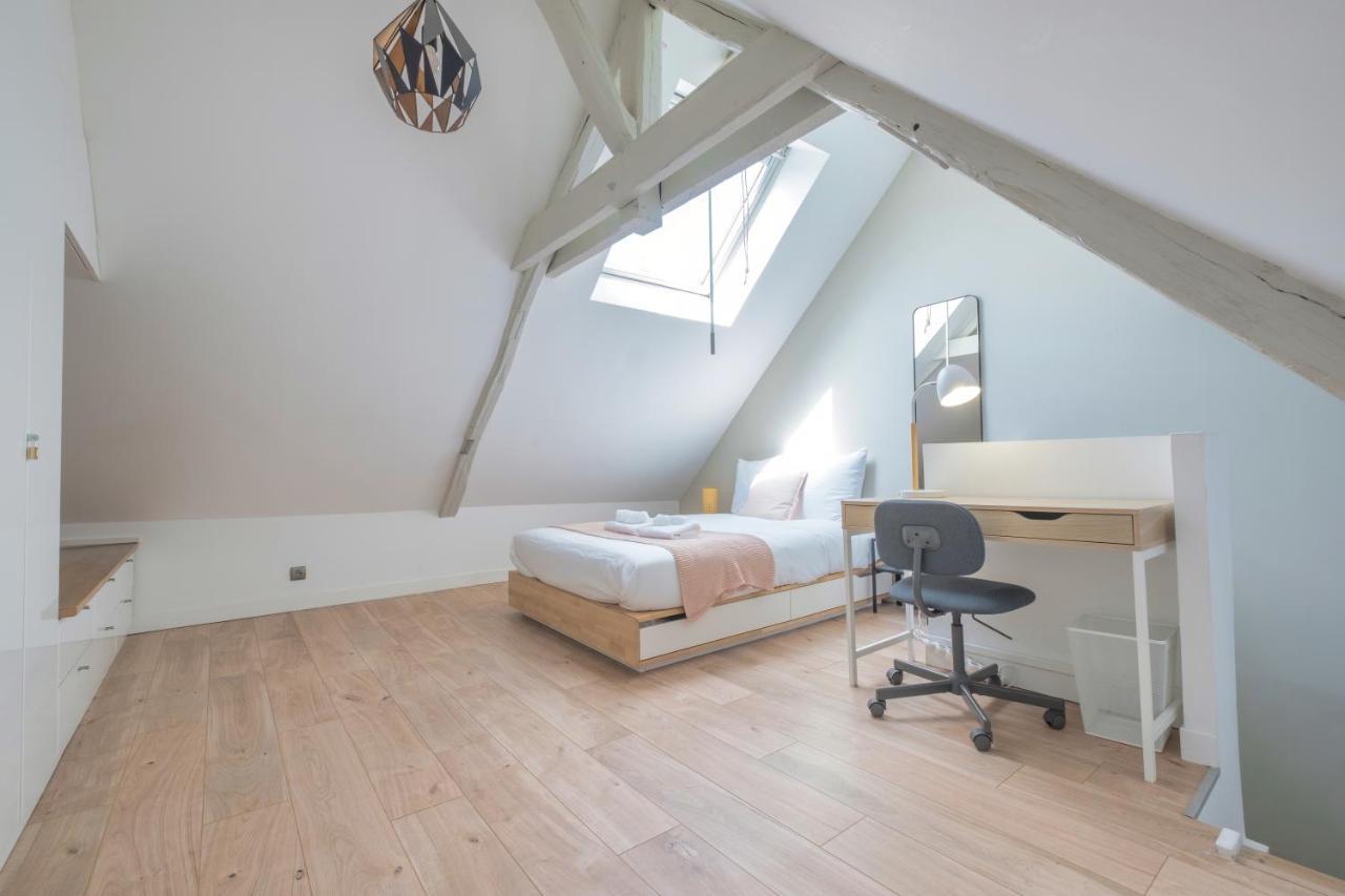 Triplex Cosy Apartment Reims Exterior foto